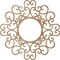 Ekena Millwork Reims Wood Fretwork Pierced Ceiling Medallion, Red Oak, 22"OD x 8 3/8"ID x 3/8"T CMWP22X22X0375RERO - alternate 2